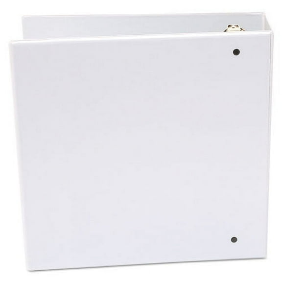 Universal Economy Round Ring View Binder, 3 Rings, 3" Capacity, 11 X 8.5, White | Order of 1 Each