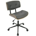 thumbnail image 4 of Lombardi Mid-Century Modern Office Chair by LumiSource, 4 of 7