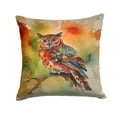 thumbnail image 5 of Eastern Screech Owl Throw Pillow 14 in x 14 in, 5 of 7
