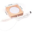 thumbnail image 2 of XunW Lamp Base Night Light Square Wood Led With Usb Plug Crafts Illumination, 2 of 12