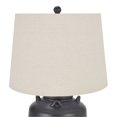 thumbnail image 6 of 24" Black Ceramic Jug Table Lamp - Nourison, 6 of 8