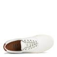 thumbnail image 5 of Sperry Mens Striper Plush Wave Lace-up Sneakers Leather White  8M, 5 of 6