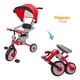 thumbnail image 4 of Triciclo Bicicleta Carriola Apache 2-6 años Barra Empuje, 4 of 5
