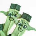 thumbnail image 2 of Calcetín de tubo de algodón con personalidad de Sea Breeze Star Wars, calcetín de pierna pequeña con costura de algodón maestro Yoda, calcetines divertidos para hombres extraños, 2 of 4