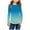 Blue, variant on Nskgu Girls Tops Casual Long Sleeve Shirts Loose Round Neck Tunic Blouse Girls Long Sleeve Shirts Crewneck Tie Dye Print Preppy Clothes Kids