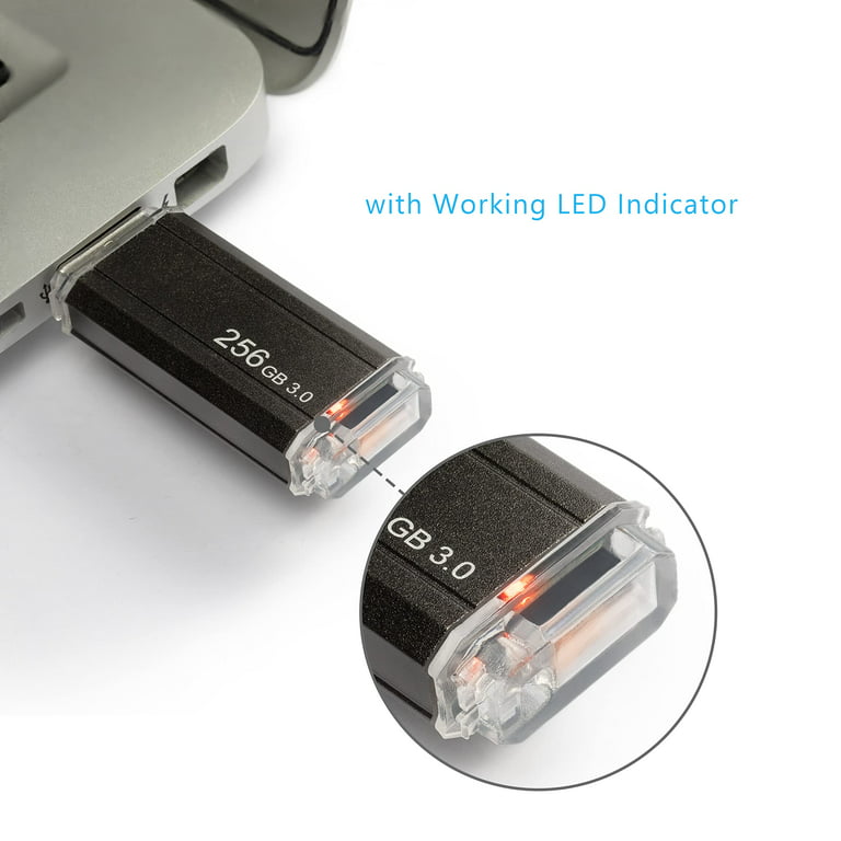 JLLOM 64GB USB 3.0 Flash Pen Drive Thumb U Disk Memory Stick Storage for  iPhone iPad PC 