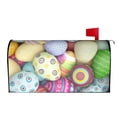thumbnail image 3 of Fotbe Colorful Easter Eggs Mailbox Covers Post Letter Box Cover Garden Decor Standard Size-25.5x21 in, 3 of 9