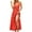Red, variant on AOOCHASLIY Clarance Dresses for Women 2022Fashion Women Summer Boho Solid Strap Sling Camis Comfy Sleeveless Long Dress