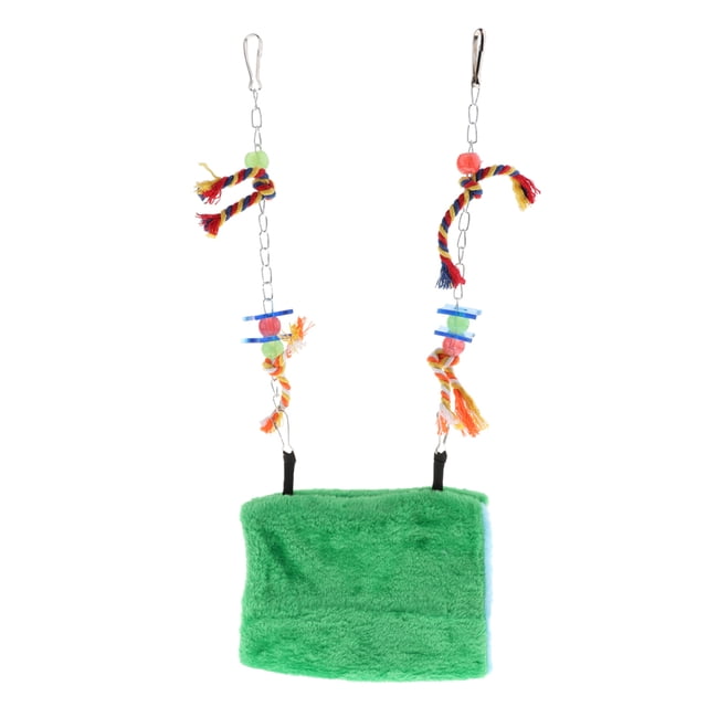 Bird Parrot Budgie Nido de Cálido columpio Hut Cage Columpio Juguete Medio Sunnimix Bird Parrot Cotton Nest