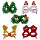 thumbnail image 3 of GOOHOCHY 5 gafas navideñas originales y divertidas para fiestas, estilo variado, 3 of 6