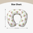 thumbnail image 5 of KLL Mardi Gras Carnival1 Pattern Memory Foam Cervical Neck Pillow Versatile U-Shaped Pillows for Home/Office/Camping/Travelling/Soft Washable Cover, 5 of 8