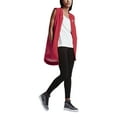 thumbnail image 5 of Nike Women's Tech Fleece Mesh Cocoon Sport Casual Vest (Small, Light Crimson), 5 of 5