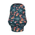 thumbnail image 2 of Fotbe Happy Mother's Day Pattern Car Seat Covers for Babies, Nursing Breastfeeding Cover Infant Carseat Canopy, Soft Stretchy Carrier Cover, 2 of 9