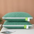 thumbnail image 4 of sruoe Pillows for Bed Clearance, Queen Size Pillows, Extra Firm Soft Comfort Standard Pillows, High Elasticity Side and Back Sleeper Pillow Core for Hotel, Home, Cotton, 4 of 5