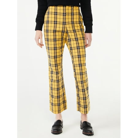 Free Assembly Women's Crop Kick Flare Trousers