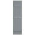 thumbnail image 2 of Ekena Millwork 14 in. W x 59 in. H Builders Edge, Standard Four Board Joined (3 Batten), Board-n-Batten Shutters, Includes Matching Installation Spikes (Per Pair), 945 - Platinum, 2 of 11