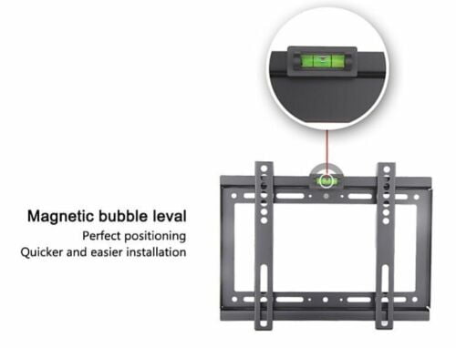 Fixed Flat Screen Bracket LCD LED TV Wall Mount Fit 20"-60" Screen 26 29 37 39 40 42 47 50 55 60 Inches