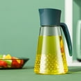 thumbnail image 5 of Kraoden Leakproof Glass Olive Oil Dispenser Bottle with Non-Slip Handle, Automatic Open/Close Lid, Drip-Free Spout, Easy to Clean Kitchen Cooking Oil Container for Vinegar, Syrup & Cooking Wine, 5 of 7