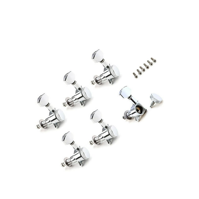 maskred Guitar Tuning Pegs Locking Machine Heads Tuners Knobs Zinc Alloy Classical Accessories for Musical Ukulele Instrument type1