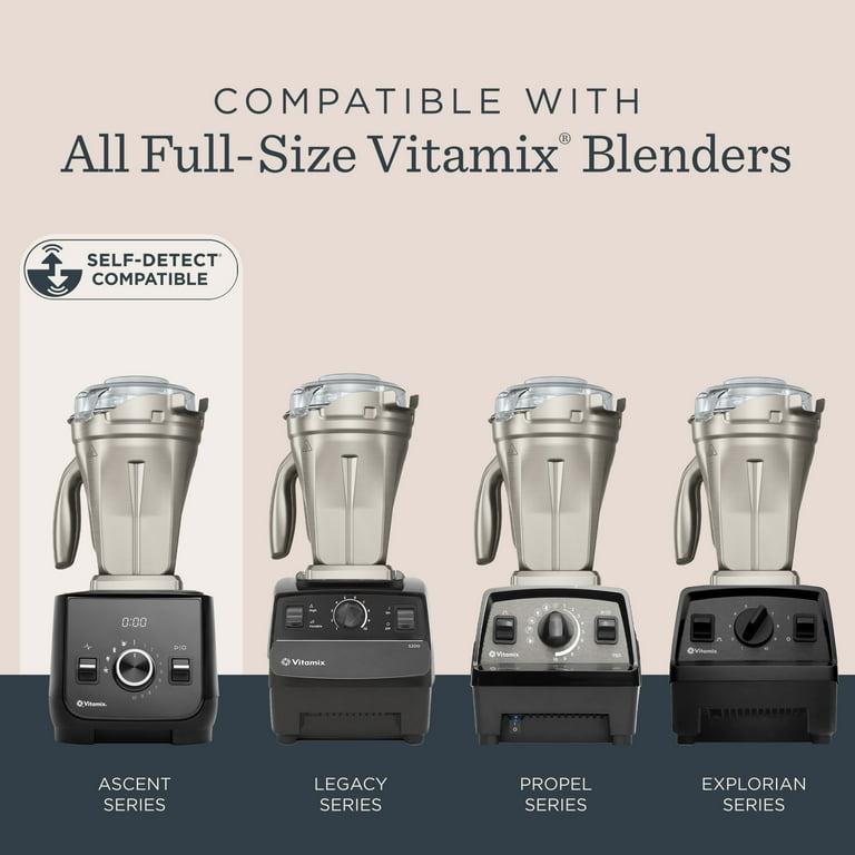 Vitamix 48-ounce Stainless Steel Blender Container Blending System