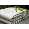 thumbnail image 3 of Full Size Bamboo Mattress Protector - Waterproof Fitted Sheet Mattress Cover Soft Pad Protects from Dust, 3 of 7