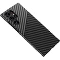 thumbnail image 2 of Funda delgada de fibra de carbono para Samsung Galaxy S23/S22, lente todo incluido, cubierta de teléfono a prueba de golpes, soporte de carga inalámbrica Fivean unisex, 2 of 2