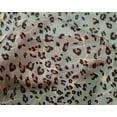 thumbnail image 4 of oneOone Silk Tabby Fabric Leopard Animal Skin Decor Fabric Printed BTY 42 Inch Wide, 4 of 4