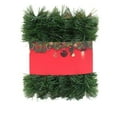 thumbnail image 2 of HPMRCR Artificial Christmas Garland, 10 Feet Green Pine Garland for Holiday Indoor Outdoor Decoration Christmas and Halloween Home Decorations, 2 of 9