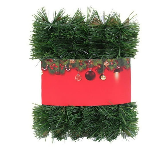 Clearance! Christmas Garland Garland For Christmas Decorations Artificial Garland Soft Greenery Garland For Holiday Wedding Outdoor/Indoor Use, Green