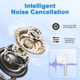thumbnail image 4 of USB C Headphones Wired Compatible for iPhone 17/16/15, Type C Wired Earphones Ergonomic In-Ear Headset HiFi Stereo Earbuds with Mic&Volume Control Noise Cancelling Compatible for Samsung Galaxy,White, 4 of 6