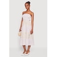 thumbnail image 2 of Women's Striped Tube Midi Dress, 2 of 3