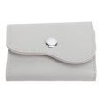 thumbnail image 4 of Bolsa de Almacenamiento del Soporte de Broca de Unas, Elegantes Bancos de Taladro de Unas Pu Bolso de Cuero de Acero Bit inoxidable 8pcs de Cabeza impermeable para la manicura manicura, 4 of 7