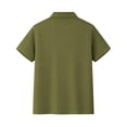 thumbnail image 3 of Grblisyd Boys' Performance Polo Shirt Girls Short Sleeve Golf Collar School Uniform Shirts Dry Fit Quick Dry Top Back to School, 3 of 5