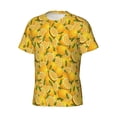 thumbnail image 3 of Rocae Yellow Limes for Men's Moisture-Wicking Crew Tee - T-Shirt for Sports, Outdoor Activities, and Casual WearXX-Large, 3 of 9