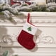 thumbnail image 1 of Christmas Decorations Red Knitted Alphabet Embroidered Christmas Socks Colorful 26 Letter Gift Socks, 1 of 4