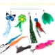 thumbnail image 2 of Selección y resumen de una variedad de juguetes para gatos, caña de pescar, pez volador, pluma, palo para gato, cabeza de repuesto, 2 of 6