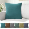 thumbnail image 1 of Xihbxyly Funda de Cojín de Verano para Sofá, Poliéster Suave, Elegante Diseño con Cremallera, Verde Vibrante, Café, Gris, Verde Claro y Amarillo, Acogedora Decoración para Sala de Estar, Versátil par, 1 of 7