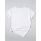 thumbnail image 2 of Short Sleeve Summer & Spring Cute Cat Paw Print T-shirt, Women's Casual Crew Neck Top, 2 of 6