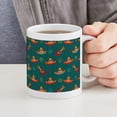 thumbnail image 4 of CafePress - Sombrero Guitar Pattern - 11 oz Ceramic Mug - Novelty Coffee Tea Cup, 4 of 4