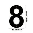 thumbnail image 2 of Modern House Address Number Letters, House Number Combinations, 2 of 5