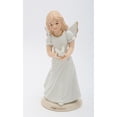 thumbnail image 3 of Ceramic Confirmation Angel Figurine 5.6in Baptism, 3 of 3