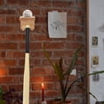thumbnail image 2 of Wooden Baseball Bat Holder Vertical Rack for Home Display Strong Synthetic Material, 2 of 9