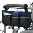 thumbnail image 1 of Sac Léger pour Fauteuil Roulant, Sac de Rangement pour Fauteuil Roulant Sac Latéral pour Fauteuil Roulant, Appareils de Voyage pour Personnes Âgées pour le Transport de Mobilité Noir, 1 of 8