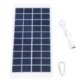 thumbnail image 2 of Solar Panel , USB Output Solar Charging Panel Portable 4.5W 5V  For Car Accessories, 2 of 8