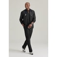 thumbnail image 2 of Barco One Men's 3 Pocket Knit Neck Bomber Warm-Up Jacket, 2 of 3