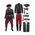 thumbnail image 1 of Disfraz de pirata Spooktacular Creations para hombre en Halloween, 1 of 8
