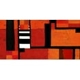 thumbnail image 2 of Orlov, Irena 14x9 White Modern Wood Framed Museum Art Print Titled - Being There I, 2 of 4