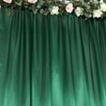 thumbnail image 2 of Efavormart 8ftx10ft Hunter Emerald Green Satin Curtain Panel Backdrop Drapes, Photo Booth Backdrop With Rod Pocket, 2 of 11