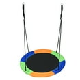 thumbnail image 6 of Topbuy 40" Flying Saucer Tree Swing Set Outdoor Round Swing w/Adjustable Hanging Ropes for Children Tree Park Backyard, 6 of 7