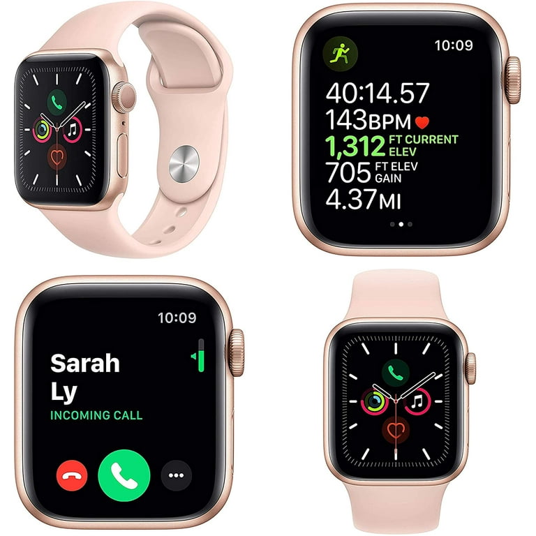Apple Watch Series 4 GPS Only, 44mm Gold Aluminum Case with
